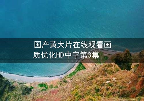 国产黄大片在线观看画质优化HD中字第3集 - 揭秘高清画质背后的情感纠葛