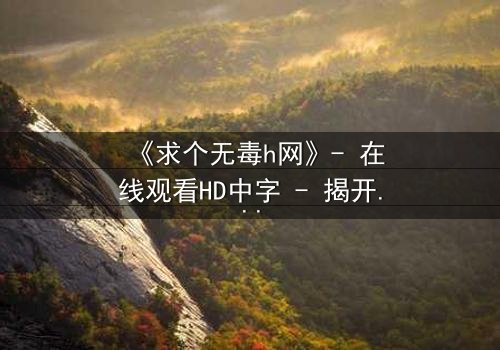 《求个无毒h网》- 在线观看HD中字 - 揭开网络迷雾的终极选择