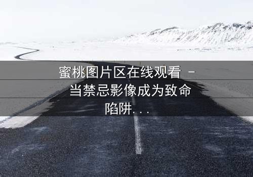 蜜桃图片区在线观看 - 当禁忌影像成为致命陷阱,你敢点开第3集吗?