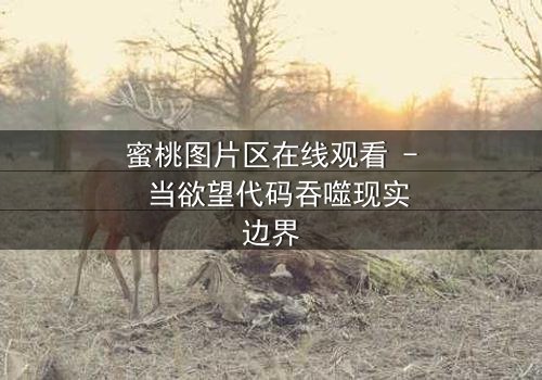 蜜桃图片区在线观看 - 当欲望代码吞噬现实边界