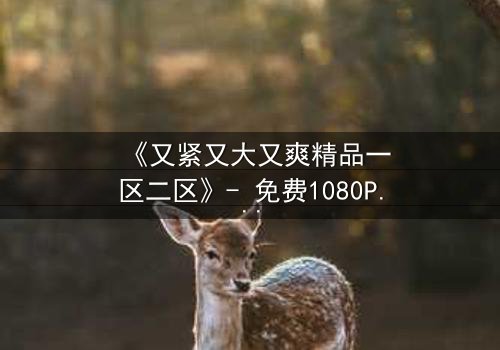 《又紧又大又爽精品一区二区》- 免费1080P超清 - 第3集完整无删