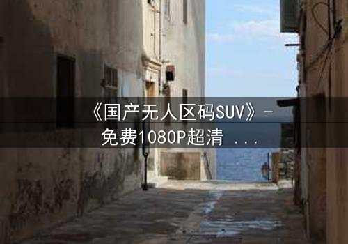 《国产无人区码SUV》- 免费1080P超清 - 第3集完整无删