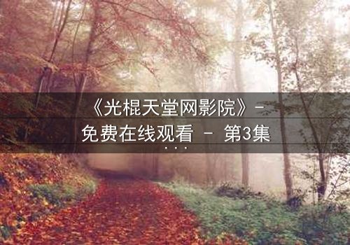 《光棍天堂网影院》- 免费在线观看 - 第3集HD中字完整无删