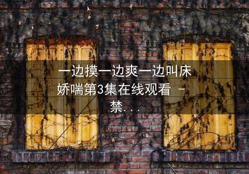 一边摸一边爽一边叫床娇喘第3集在线观看 - 禁忌之恋的极致感官风暴